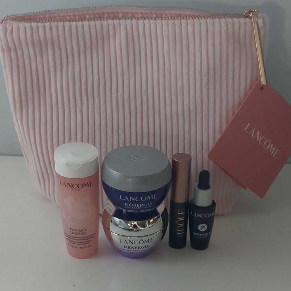 Lancome Skincare Set Genifique renergie Lash Idole Tonique
